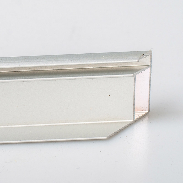 Extrusion aluminum alloy silver anodized 50KW solar frame for solar panel mounting system 6063-T5