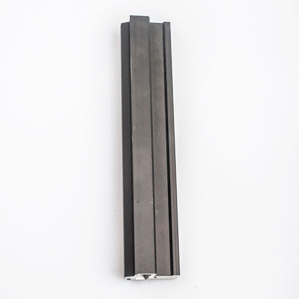 Aluminum Extrusion Profile Silver/Black Color Anodized European Standard T Slot Framing